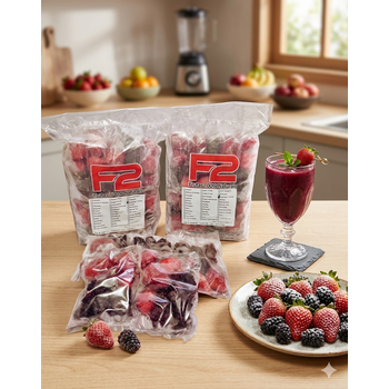 M/A - Morango e Amora - 10 Doses Congeladas