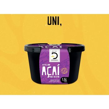 Creme de Açaí tradicional 1,5 Litros