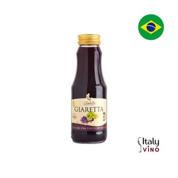 SUCO DE UVA TINTO INTEGRAL GIARETTA 300ML