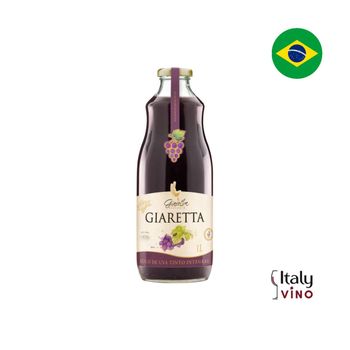 SUCO DE UVA TINTO INTEGRAL GIARETTA 1L