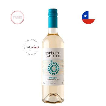 VINHO ESPÍRITU DE CHILE SWEET SAUVIGNON BLANC 750ML