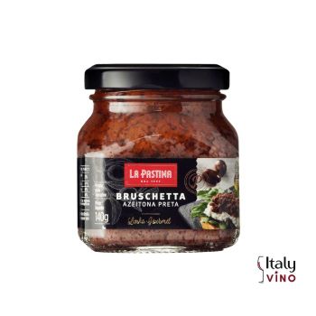 BRUSCHETTA DE AZEITONA PRETA GOURMET 140G