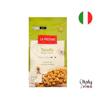 TARALLO COM ERVA DOCE 200G LA PASTINA