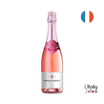 ESPUMANTE BARON D ARIGNAC DEMI-SEC ROSÉ 750ml