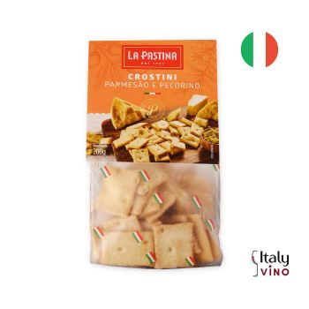 CROSTINI COM PARMESÃO E PECORINO 200G