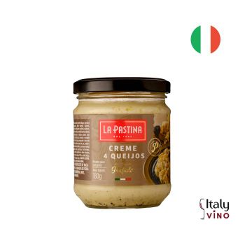 CREME DE 4 QUEIJOS TRUFADO 180G LA PASTINA