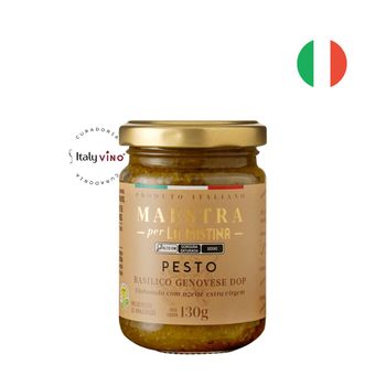 MOLHO ITALIANO PESTO GENOVESE DOP MAESTRA/LA PASTINA 130G