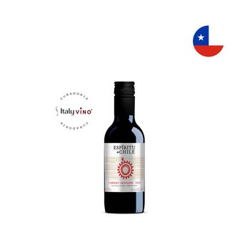 VINHO ESPÍRITU DE CHILE CABERNET SAUVIGNON 187ML