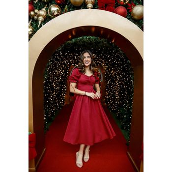 Vestido Valentina Marsala