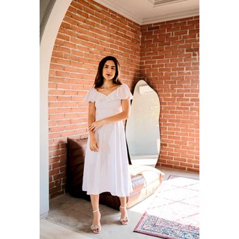 Vestido Cecilia Branco