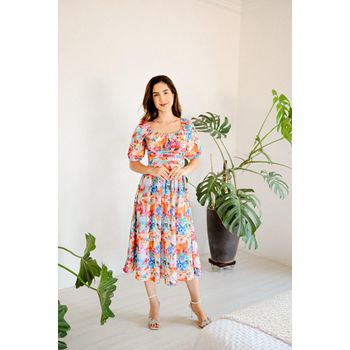 Vestido Serena Estampado 