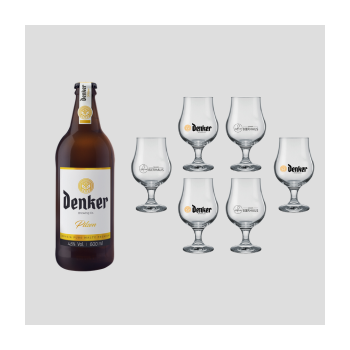 Kit 6 Taças Dublin + 1 Pilsen 600ml