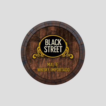 Tampa de madeira Black Street