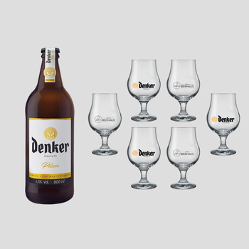 Kit 6 Taças Dublin + 1 Pilsen 600ml