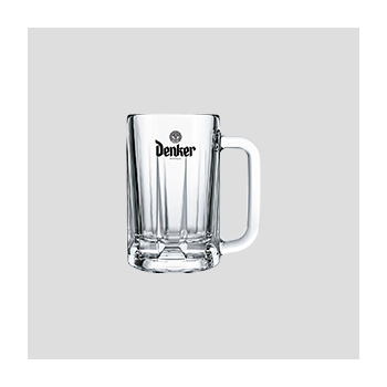 Caneca de vidro Denker Oktober 355ml