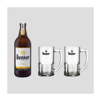 Kit 2 Canecas Bistrol + 1 Pilsen 600ml