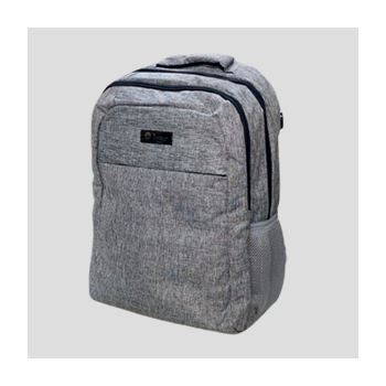 Mochila Denker cinza