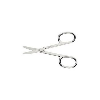 TESOURA PARA UNHAS DE BEBES E ACABAMENTOS PROFESSIONAL - TESOURA DE ACO INOX 3,5"