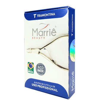 Kit com 4 Alicate de Cutícula Tramontina em Aço Inox