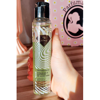 Demaquilante Líquido Vegano Vitamina E Shines 120mL