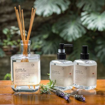 kit lavanda e especiarias