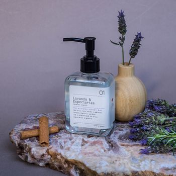 sabonete líquido lavanda e especiarias