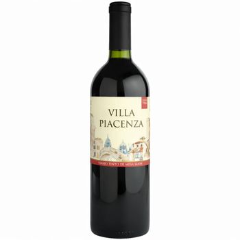 Vinho Tinto de Mesa Suave Villa Piacenza 750ml