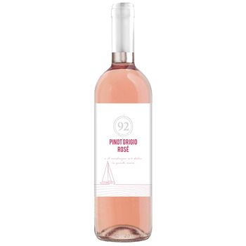 Vinho Rosé Pinot Grigio 92 750ml