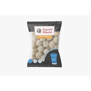 PAO DE QUEIJO EMPANADO RECHEADO DE REQUEIJAO 400g