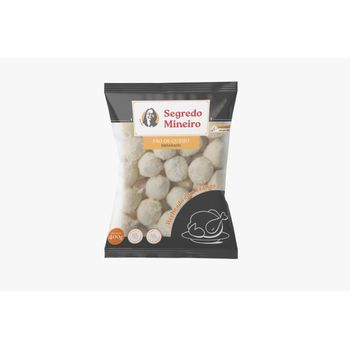 PAO DE QUEIJO EMPANADO RECHEADO DE FRANGO 400g