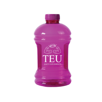 Galão Personalizado 950ml Rosa Teu Santo Suplemento