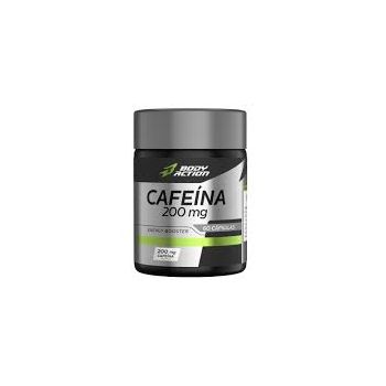 Cafeína 200MG 60 Cápsulas BodyAction