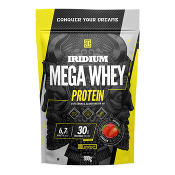 Mega Whey (Morango) - Pouch 900g
