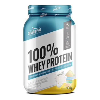 100% WHEY PROTEIN - SHARK PRO - 900g Leitinho