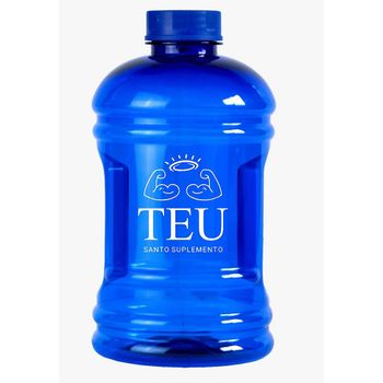 Galão Personalizado 950ml Azul Teu Santo Suplemento