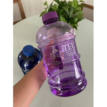 Galão Personalizado 2,2 L Lilás Teu Santo Suplemento
