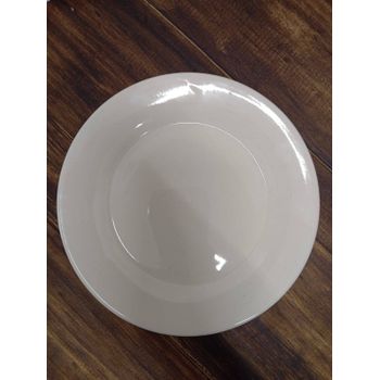 Prato de Sobremesa BRANCO - Diâmetro 20,5cm