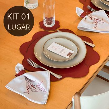 Kit 1 Lugar - Coleção Meu Amado é meu