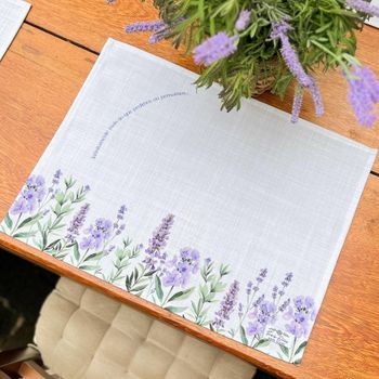 Americano Impermeável - Coleção Jardim de Lavandas