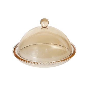 Queijeira de Cristal Âmbar - Wolff