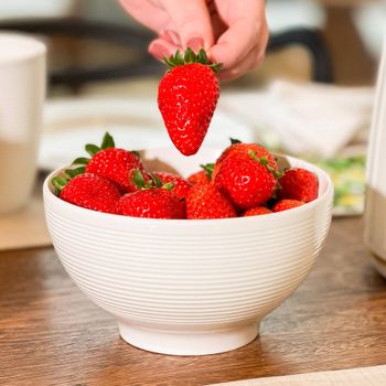 Bowl Branco de Porcelana Lines - 740ml