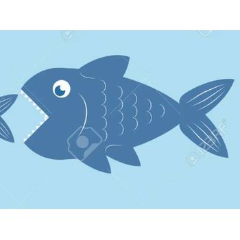 Porta Copo em Couro Ecológico - Coleção Peixes