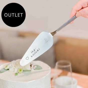 OUTLET Espátula para Bolo de Aço Inox Prata -  Hoje Tem Bolo