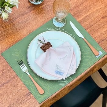 Americano Impermeável Verde - Coleção Oliveiras