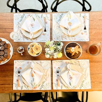 Kit 4 Americanos Impermeáveis Bee