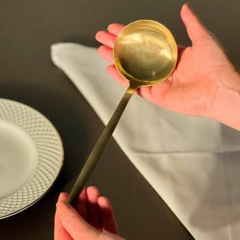 Concha de Aço Inox Ópera Champanhe - Lyor