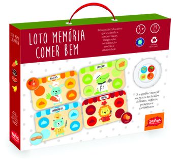 LOTO MEMÓRIA: COMER BEM LOTO MEMÓRIA: COMER BEM