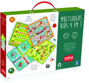 MULTIJOGOS KIDS 4 EM 1 MULTIJOGOS KIDS 4 EM 1