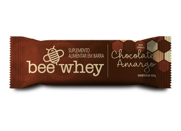 Barra de Proteína BeeWhey Chocolate Amargo | Caixa com 12 barras