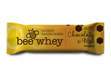 Barra de Proteína BeeWhey Chocolate e Mel | Caixa com 12 barras